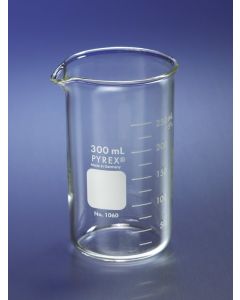 Corning PYREX Tall-Form Berzelius Beakers with Spout, Graduated; 02546D; 1060-400